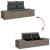 Set de canapele pentru grădină 6 pcs Gri poliratan GartenMobel Dekor