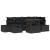 Set de canapele pentru grădină 7 pcs Negru poliratan GartenMobel Dekor