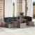 Set de canapele pentru grădină 8 pcs Gri poliratan GartenMobel Dekor
