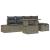 Set de canapele pentru grădină 6 pcs Gri poliratan GartenMobel Dekor