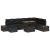 Set de canapele pentru grădină cu pernă 9 pcs Negru poliratan GartenMobel Dekor