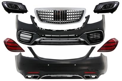Pachet Exterior Complet Mercedes S-Class W222 Facelift (2013-06.2017) S63 Design