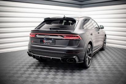 Extensii laterale bara spate Audi RSQ8 MK1 2019+ Maxton Design V2 lac negru