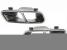 Difuzor Bara Spate cu Ornamente Evacuare Mercedes A-Class W176 (2013-2018) A45 Facelift Design
