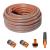 Furtun de gradina, 6 straturi, antirasucire, 1/2", 30 m, cuple, adaptor, duza stropit, Richmann Exclusive GartenVIP DiyLine