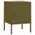 Noptieră, verde măsliniu, 35x35x51 cm oțel GartenMobel Dekor