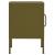 Noptieră, verde măsliniu, 35x35x51 cm oțel GartenMobel Dekor