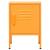 Noptieră, galben muștar, 35x35x51 cm oțel GartenMobel Dekor