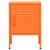 Noptieră, portocaliu, 35x35x51 cm oțel GartenMobel Dekor