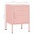 Noptieră, roz, 35x35x51 cm oțel GartenMobel Dekor