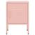 Noptieră, roz, 35x35x51 cm oțel GartenMobel Dekor