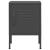Noptieră, antracit, 35x35x51 cm oțel GartenMobel Dekor