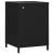Noptieră, negru, 35x35x51 cm oțel GartenMobel Dekor