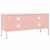 Comodă TV, roz, 105x35x50 cm, oțel GartenMobel Dekor