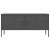 Comodă TV, antracit, 105x35x50 cm, oțel GartenMobel Dekor