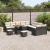 Set de canapele pentru grădină 13 pcs Negru poliratan GartenMobel Dekor