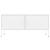 Comodă TV, alb, 105x35x50 cm, oțel GartenMobel Dekor