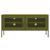 Comodă TV, verde măsliniu, 105x35x50 cm, oțel GartenMobel Dekor