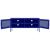 Comodă TV, bleumarin, 105x35x50 cm, oțel GartenMobel Dekor