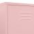 Șifonier, roz, 90x50x180 cm, oțel GartenMobel Dekor