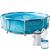 Piscina rotunda Intex Beachside cu cadru metalic si pompa, 305x76 cm