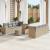 Set de canapele pentru grădină 11 pcs Beige și gri deschis GartenMobel Dekor