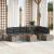 Set de canapele pentru grădină cu pernă 9 pcs Gri poliratan GartenMobel Dekor