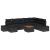 Set de canapele pentru grădină cu pernă 9 pcs Negru poliratan GartenMobel Dekor
