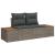 Set de canapele pentru grădină cu pernă 8 pcs Gri poliratan GartenMobel Dekor