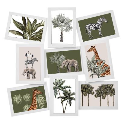 Rama colaj 9 fotografii 5Five Cali din plastic, 46x1,9x49 cm, alb