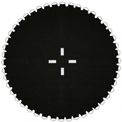 Suprafata de sarit pentru trambulina cu diametrul de 244 cm, 42 arcuri