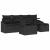 Set de canapele pentru grădină cu pernă 6 pcs Negru Rattan poli GartenMobel Dekor