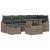 Set de canapele pentru grădină cu pernă 7 pcs Gri Rattan poli GartenMobel Dekor