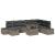 Set de canapele pentru grădină 11 pcs Gri Rattan poli GartenMobel Dekor