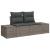 Set de canapele pentru grădină cu pernă 8 pcs Gri poliratan GartenMobel Dekor