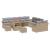 Set de canapele pentru grădină 13 pcs Beige și gri deschis GartenMobel Dekor
