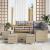 Set de canapele pentru grădină 9 pcs Beige și gri deschis GartenMobel Dekor