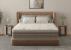 Saltea cu memorie Somnia DuoFlex 194x204 cm, 27 cm, topper detașabil