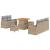 Set de canapele pentru grădină 8 pcs Beige și gri deschis GartenMobel Dekor