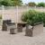 Set de canapele pentru grădină cu pernă cu depozitare 8 pcs Gri GartenMobel Dekor