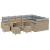 Set de canapele pentru grădină 13 pcs Beige și gri deschis GartenMobel Dekor