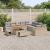 Set de canapele pentru grădină 13 pcs Beige și gri deschis GartenMobel Dekor