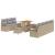 Set de canapele pentru grădină 10 pcs Beige și gri deschis GartenMobel Dekor