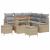 Set de canapele pentru grădină 8 pcs Beige și gri deschis GartenMobel Dekor