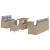 Set de canapele pentru grădină 8 pcs Beige și gri deschis GartenMobel Dekor