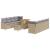 Set de canapele pentru grădină 11 pcs Beige și gri deschis GartenMobel Dekor
