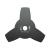 Disc metalic stea pentru motocoasa/trimmer, Thor, 3 dinti, 255x25.4x2 mm GartenVIP DiyLine