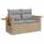 Set de canapele pentru grădină 13 pcs Beige și gri deschis GartenMobel Dekor