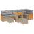 Set de canapele pentru grădină 11 pcs Beige și gri deschis GartenMobel Dekor