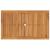 Set de masă pentru grădină 7 pcs Bej Lemn Solid de Acacia GartenMobel Dekor